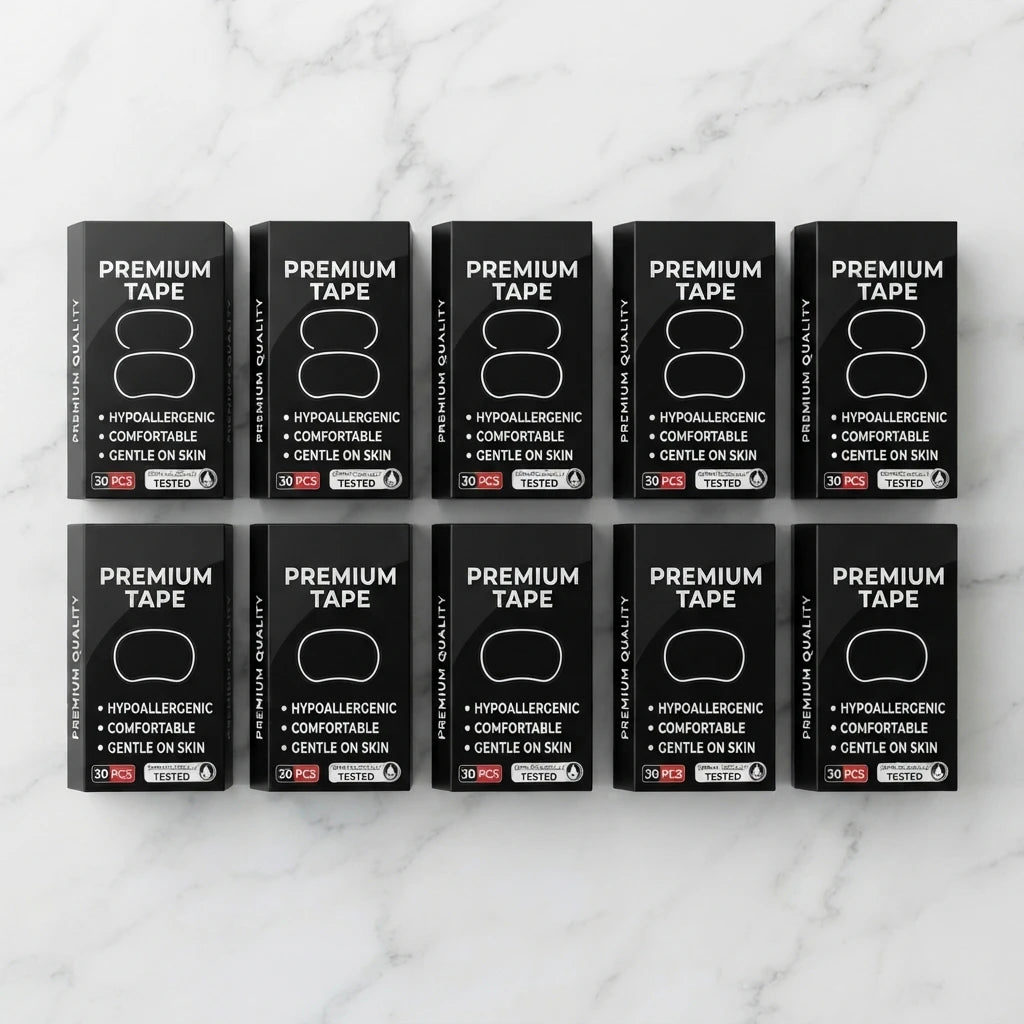 Elastic Sleep Tape - Quiet Nights Await You!